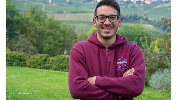 Simone Piazzo, Piazzo Winery, San Rocco Seno d'Elvio PHOTO ©TOM HYLAND